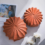 Ваза керамическая в виде круглой терракотовой морской раковины Galapagos варинант исполнения - 5 | Loft Concept в Брянске