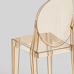 Прозрачный стул с янтарным оттенком LOUIS GHOST CHAIR варинант исполнения - 6 | Loft Concept в Брянске