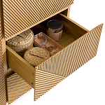 Шкаф с геометрическим рисунком на дверцах Anders Light Wood варинант исполнения - 5 | Loft Concept в Брянске