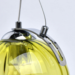 Люстра каскадная с 9-ю разноцветными стеклянными плафонами Kaleido варинант исполнения - 9 | Loft Concept в Брянске