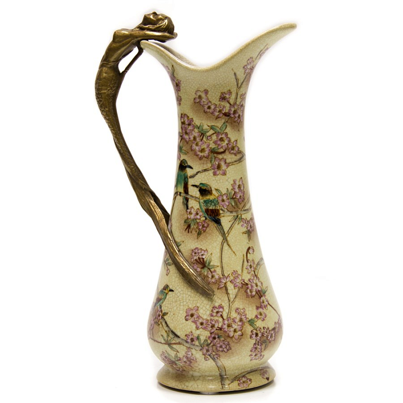 Кувшин Birds in Sakura Мульти Бронза в Брянске | Loft Concept 
