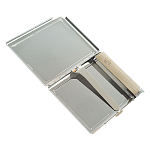 Портсигар на 10 сигарет с газовой зажигалкой из натурального камня Содалит Stone Cigarettes Cases варинант исполнения - 3 | Loft Concept в Брянске