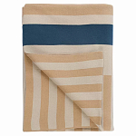 Плед из хлопка с геометрическим рисунком Elan Stripe  варинант исполнения - 1 | Loft Concept в Брянске