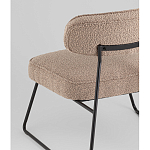 Кресло лаунж Kate букле капучино варинант исполнения - 3 | Loft Concept в Брянске