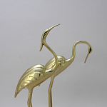 Статуэтка бронзовая пара Журавли Bronze Birds варинант исполнения - 1 | Loft Concept в Брянске