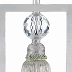 Торшер с прямоугольным тканевым абажуром на белом мраморном основании Silver Threads варинант исполнения - 2 | Loft Concept в Брянске