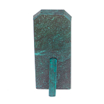 Часы погон ВС подарочные настольные из натурального камня Змеевик Military Clock варинант исполнения - 18 | Loft Concept в Брянске