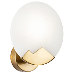 Бра с плафоном из камня в форме диска Ricci Stone Wall Lamp варинант исполнения - 1 | Loft Concept в Брянске