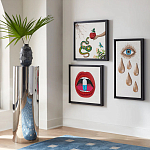 Панно Змея и яблоко вышивка бисер MUSE SNAKE & APPLE BEADED ART варинант исполнения - 1 | Loft Concept в Брянске