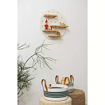 Корзина для хранения с ручками плетеная Interlacement Green  варинант исполнения - 4 | Loft Concept в Брянске