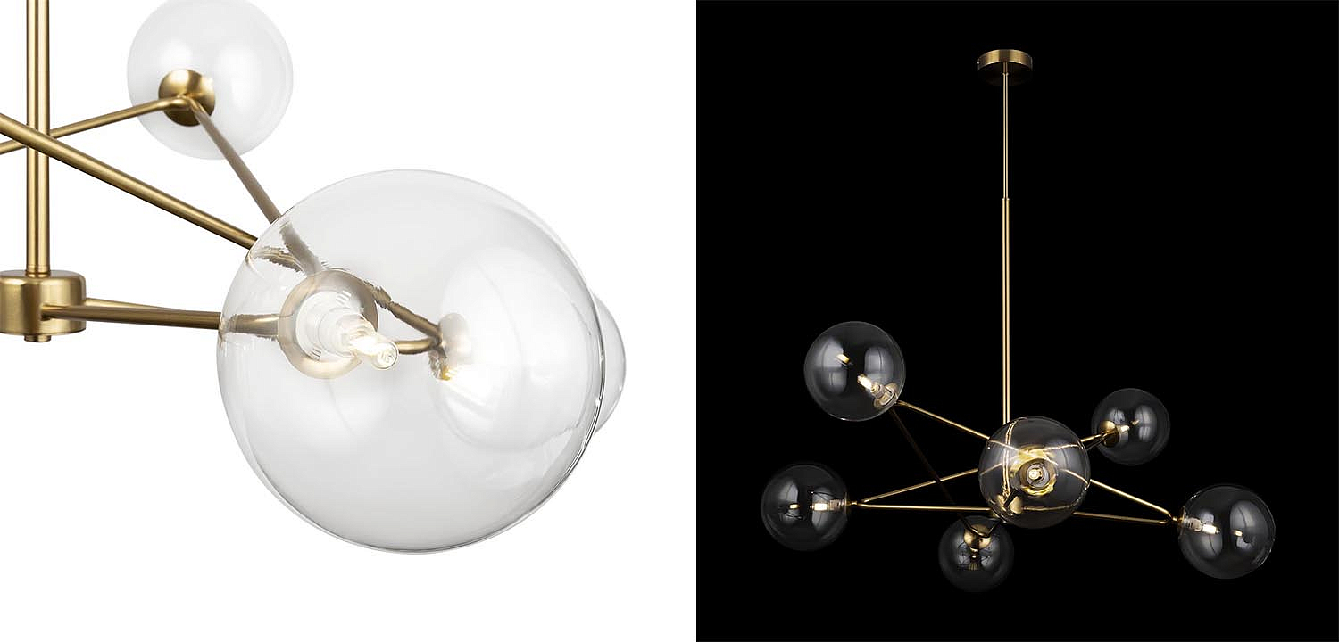 Люстра Chandelier Constellation Orbs Transparent Люстра Chandelier Constellation Orbs Transparent - Loft-Concept в Брянске