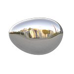 Абстрактная скульптура на стену в виде капли воды Water Outline варинант исполнения - 2 | Loft Concept в Брянске