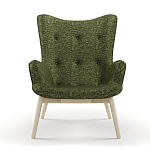 Мебельная ткань Шенилл зеленый цвет 138 см T4-22 варинант исполнения - 6 | Loft Concept в Брянске