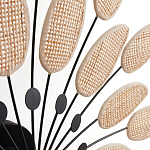 Настенный светильник с плетеным декором Wicker Leaves Wall Lamp варинант исполнения - 3 | Loft Concept в Брянске