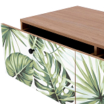 Длинная ТВ-тумба с принтом на ящиках Elise TV Stand варинант исполнения - 5 | Loft Concept в Брянске