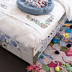 Дизайнерская кровать с системой хранения варинант исполнения - 4 | Loft Concept в Брянске