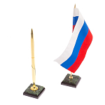 Настольный письменный набор из нефрита на ножках Executive Recruitment варинант исполнения - 4 | Loft Concept в Брянске