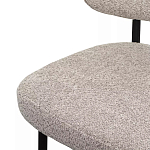 Стул мягкий с серо-бежевой буклированной обивкой Inspiration from Provence варинант исполнения - 6 | Loft Concept в Брянске