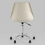 Офисный стул на металлическом основании EGGERY Beige варинант исполнения - 4 | Loft Concept в Брянске