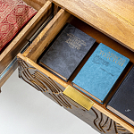 Комод с выдвижными ящиками и фактурным фасадом Termite варинант исполнения - 6 | Loft Concept в Брянске