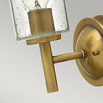 Бра с плафоном в форме цилиндра из прозрачного стекла с пузырьками Hinkley варинант исполнения - 3 | Loft Concept в Брянске