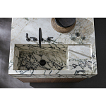 Кухонный гарнитур из массива дуба и камня Ratio Dada Engenereed варинант исполнения - 7 | Loft Concept в Брянске