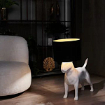 Лампа COLLECTION OF DOGS с абажуром Бультерьер варинант исполнения - 11 | Loft Concept в Брянске