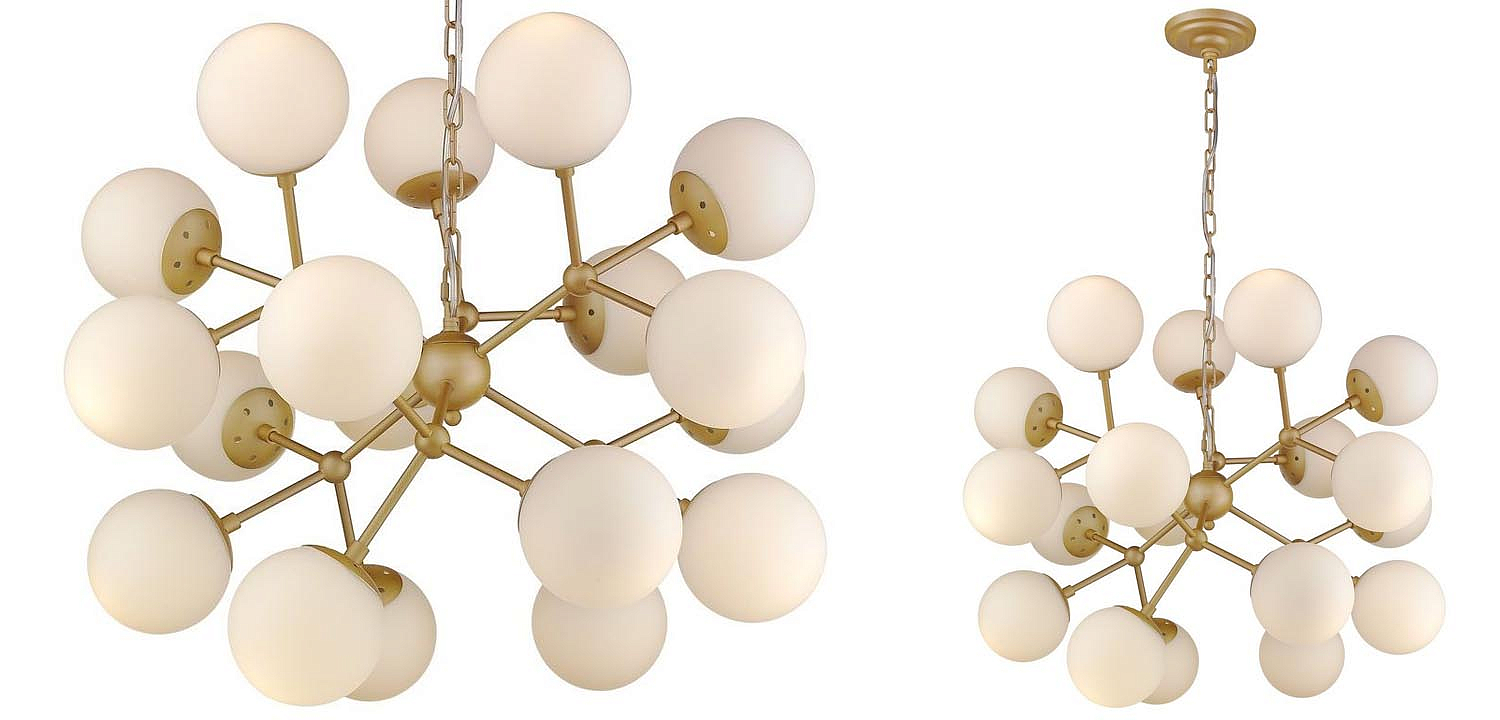 Люстра Berries Chandelier white matt 75 Люстра Berries Chandelier white matt 75 - Loft-Concept в Брянске